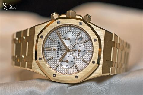 ap royal oak men|audemars piguet royal oak gold.